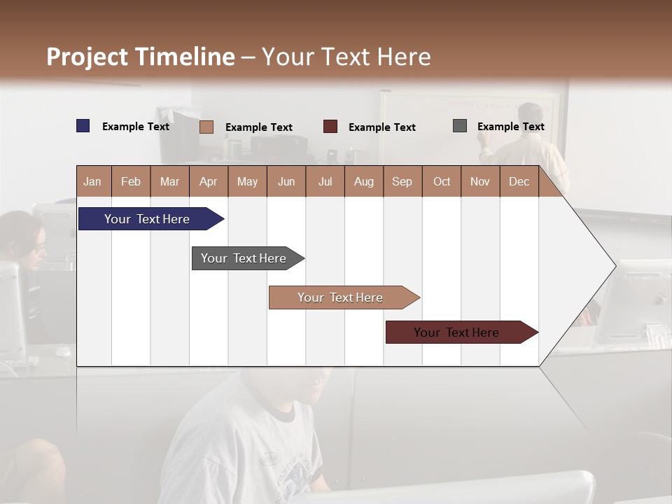 Computer Lab Class PowerPoint Template