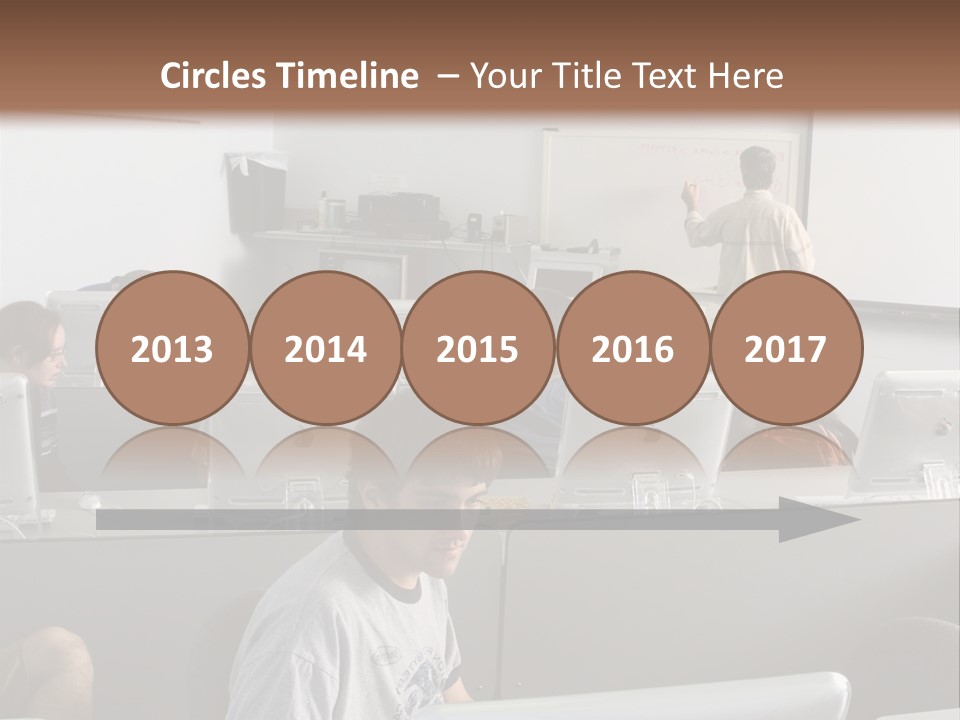 Computer Lab Class PowerPoint Template