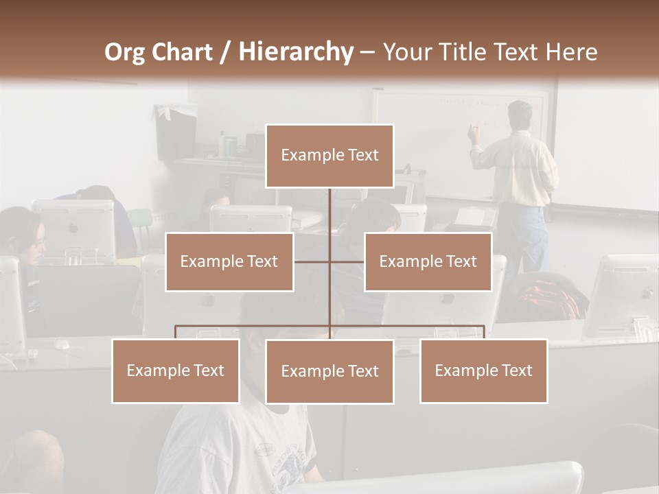 Computer Lab Class PowerPoint Template