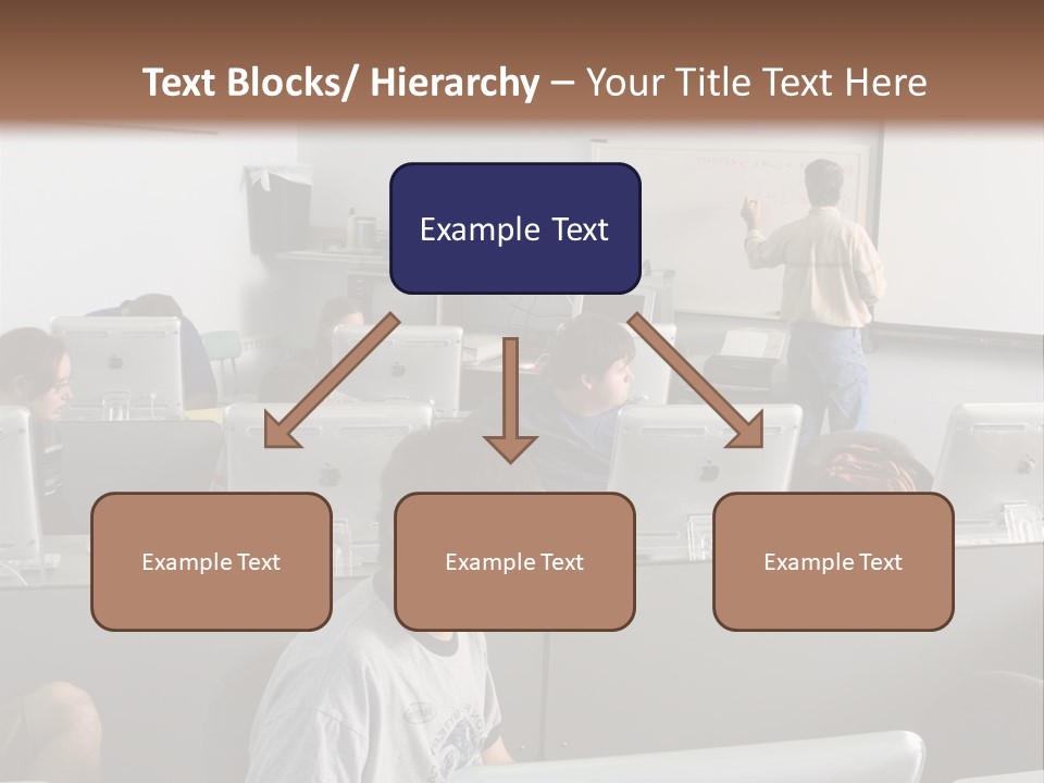 Computer Lab Class PowerPoint Template