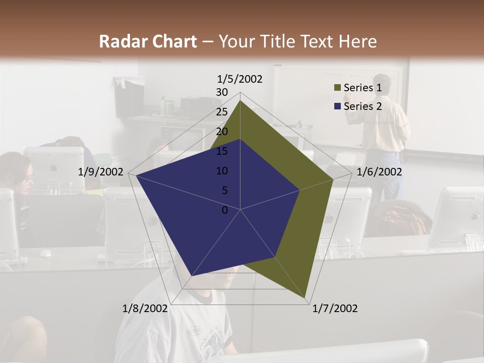 Computer Lab Class PowerPoint Template