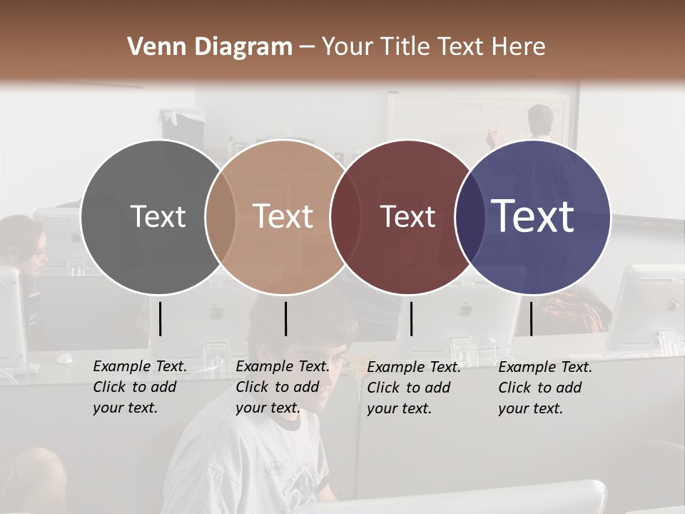 Computer Lab Class PowerPoint Template