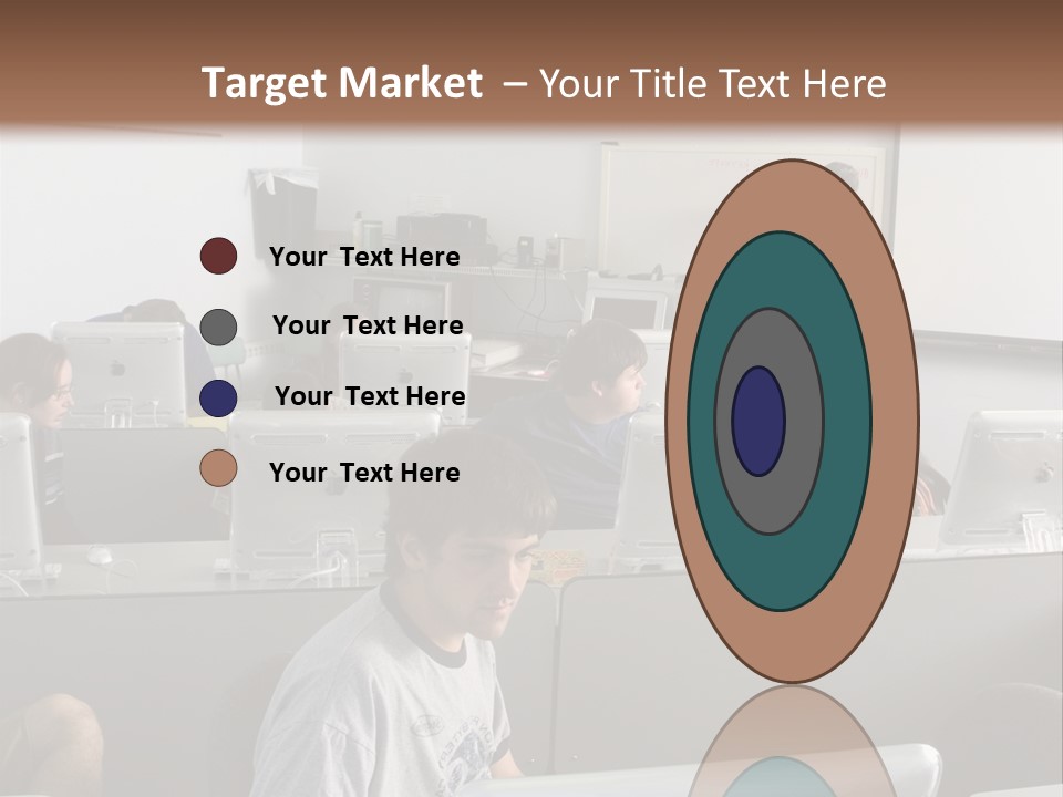 Computer Lab Class PowerPoint Template