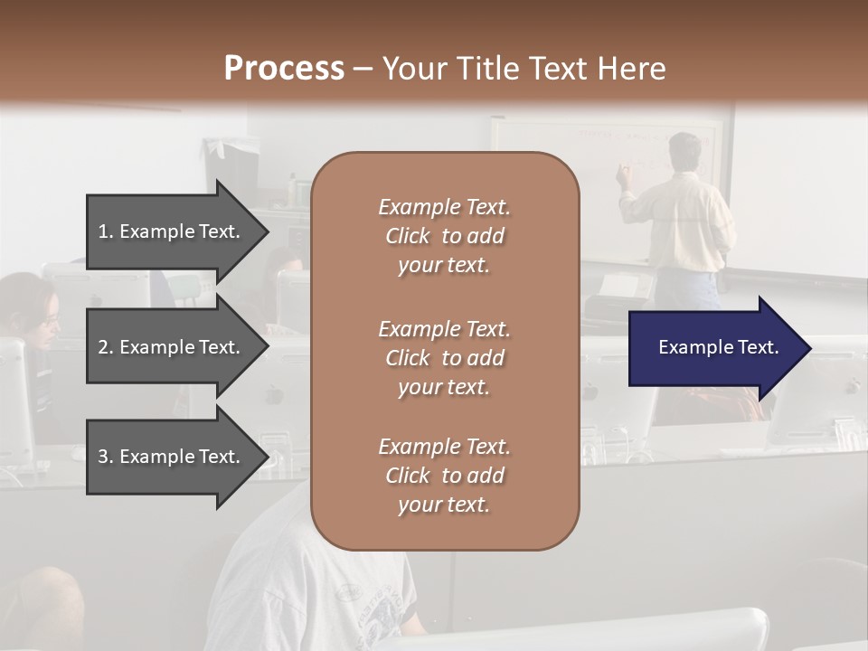 Computer Lab Class PowerPoint Template