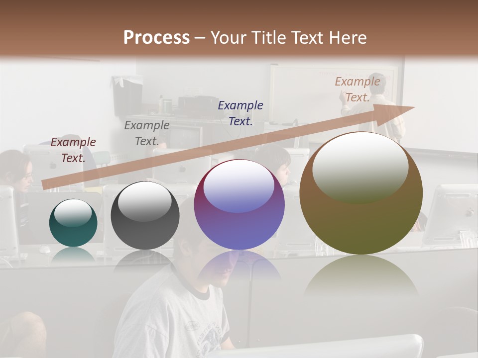 Computer Lab Class PowerPoint Template