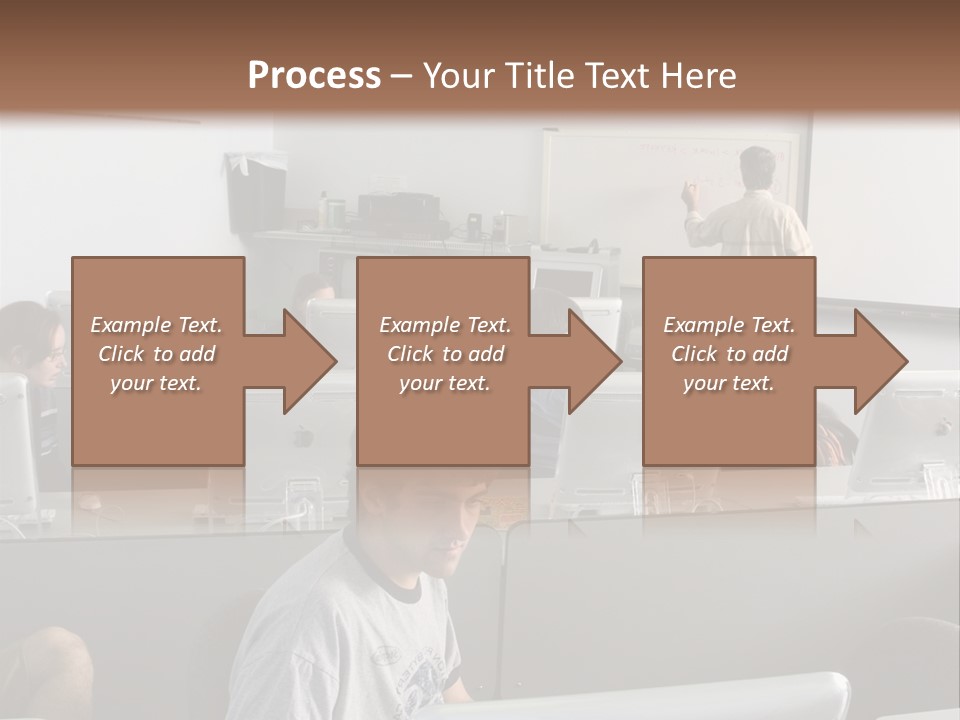 Computer Lab Class PowerPoint Template