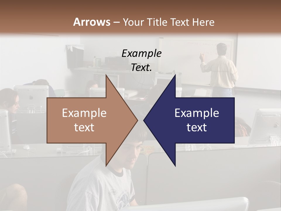 Computer Lab Class PowerPoint Template