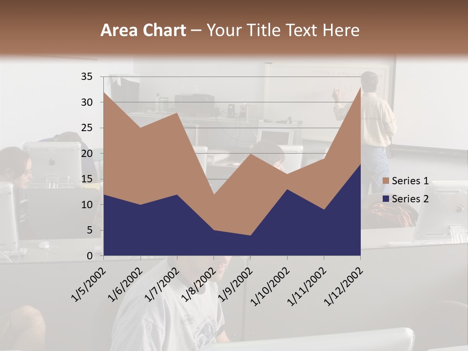Computer Lab Class PowerPoint Template