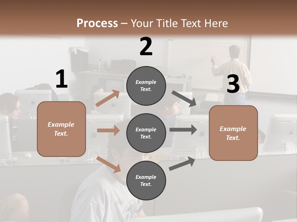 Computer Lab Class PowerPoint Template