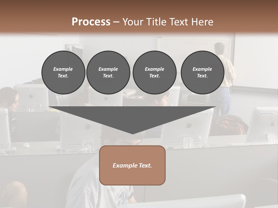 Computer Lab Class PowerPoint Template