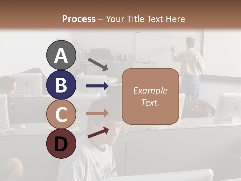 Computer Lab Class PowerPoint Template