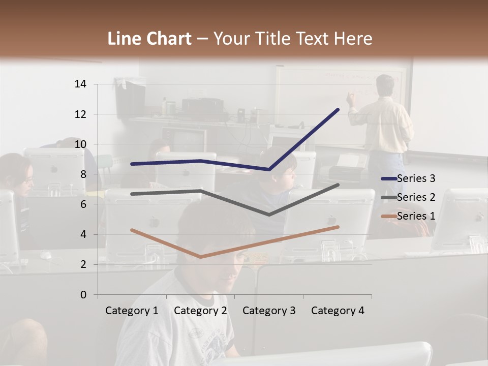 Computer Lab Class PowerPoint Template