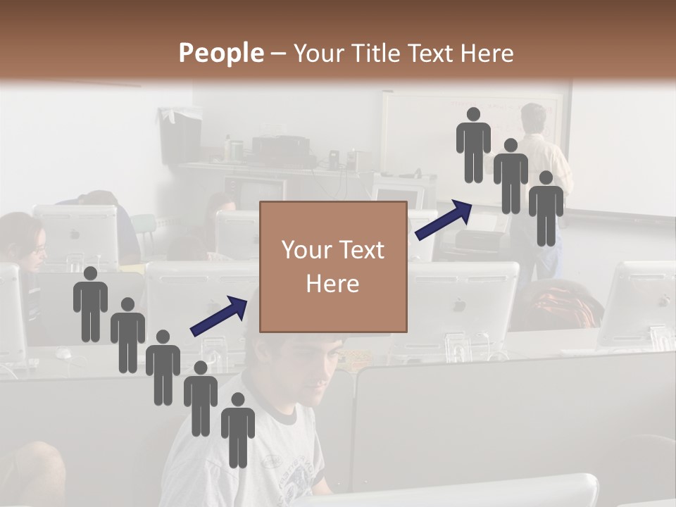 Computer Lab Class PowerPoint Template