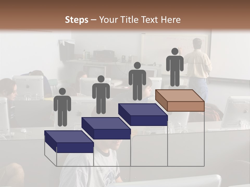 Computer Lab Class PowerPoint Template