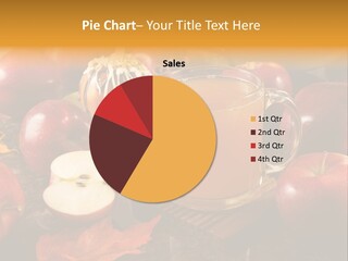 Apple Cider, Caramel Apple And Apple Pie PowerPoint Template