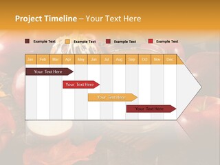 Apple Cider, Caramel Apple And Apple Pie PowerPoint Template