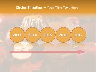 Apple Cider, Caramel Apple And Apple Pie PowerPoint Template