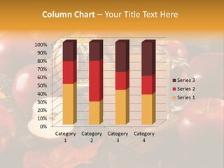 Apple Cider, Caramel Apple And Apple Pie PowerPoint Template