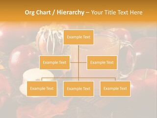 Apple Cider, Caramel Apple And Apple Pie PowerPoint Template