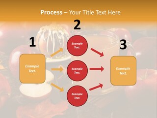 Apple Cider, Caramel Apple And Apple Pie PowerPoint Template