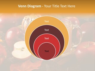 Apple Cider, Caramel Apple And Apple Pie PowerPoint Template