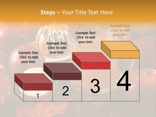 Apple Cider, Caramel Apple And Apple Pie PowerPoint Template