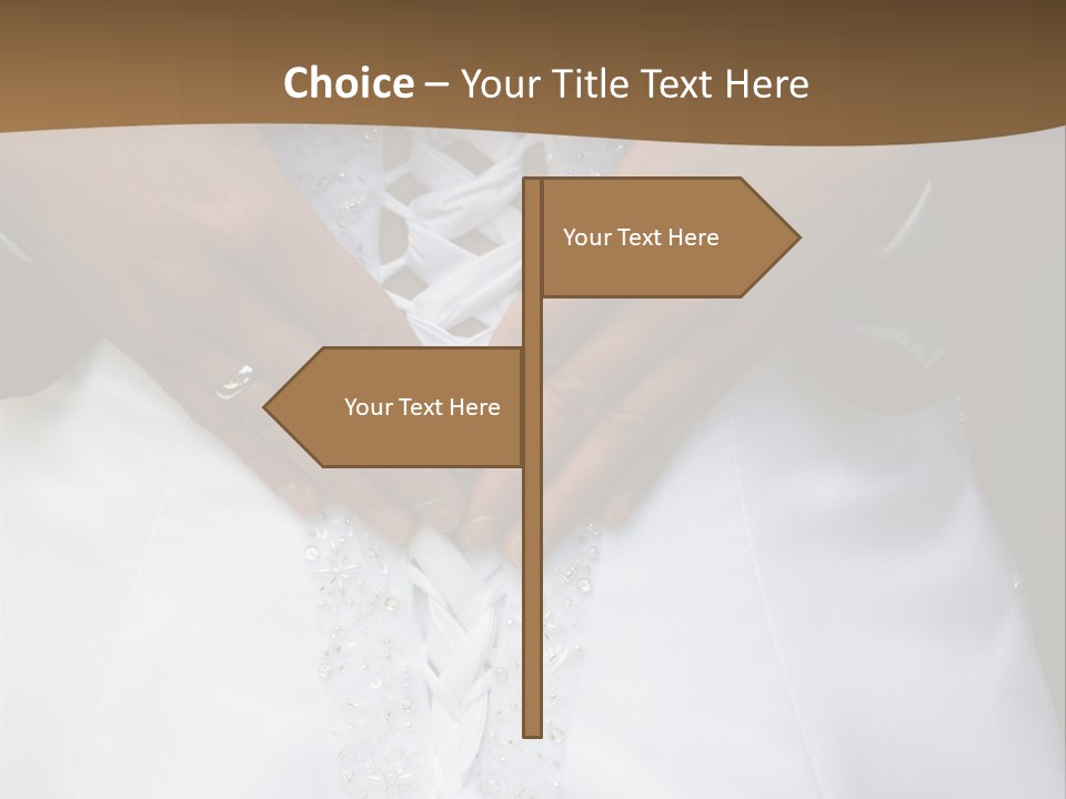 Important Choice Concept PowerPoint Template
