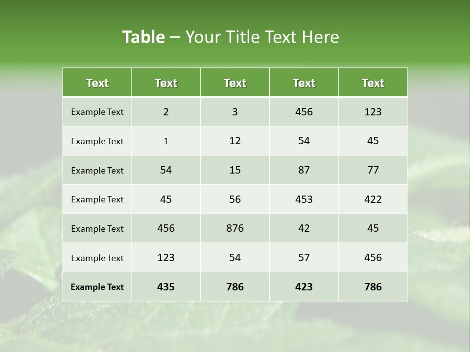 Colorado Beetle On Potato Leaf PowerPoint Template