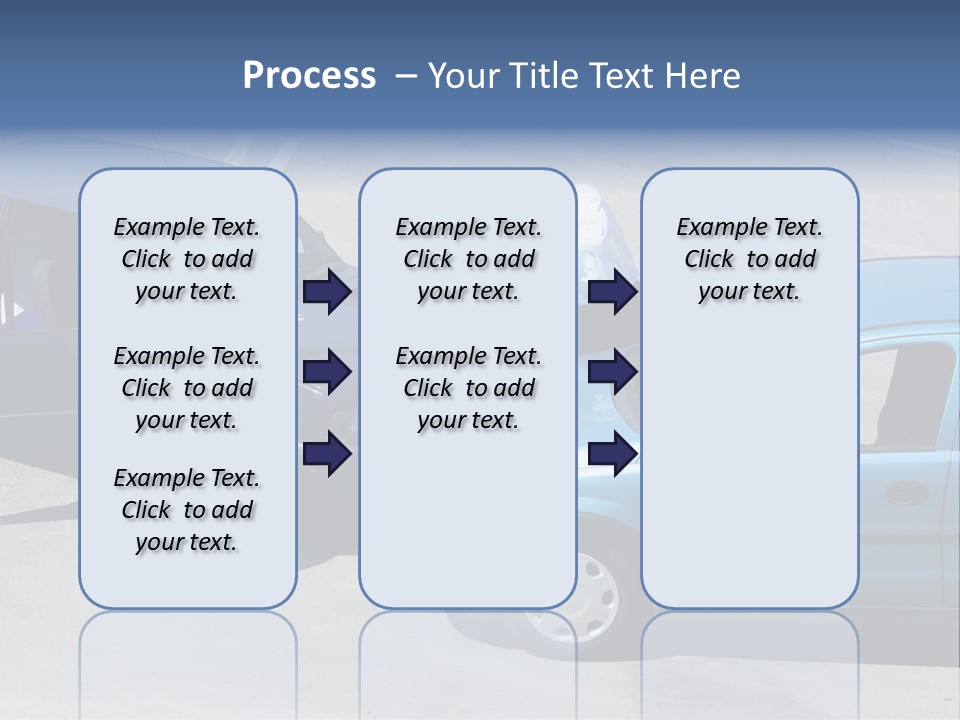 Traffic Accident - One Driver On The Mobile Phone, Second Expressing Anger PowerPoint Template