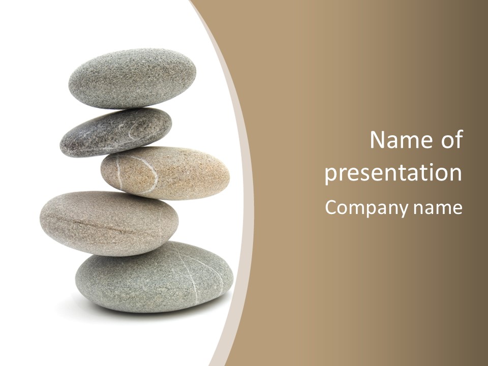 Stone Tower PowerPoint Template