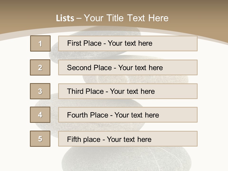 Stone Tower PowerPoint Template