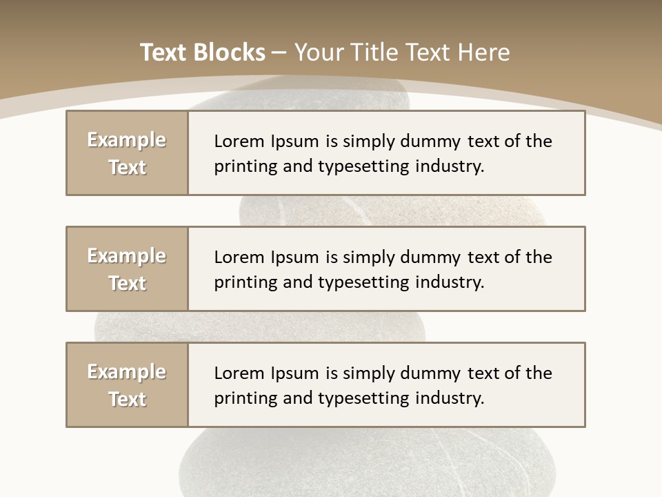 Stone Tower PowerPoint Template