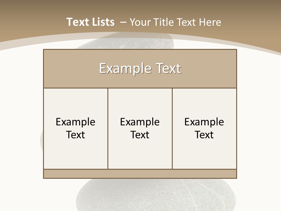 Stone Tower PowerPoint Template