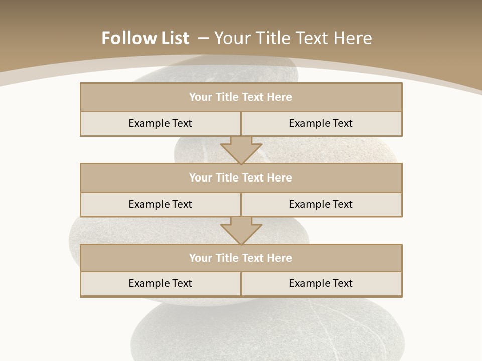 Stone Tower PowerPoint Template