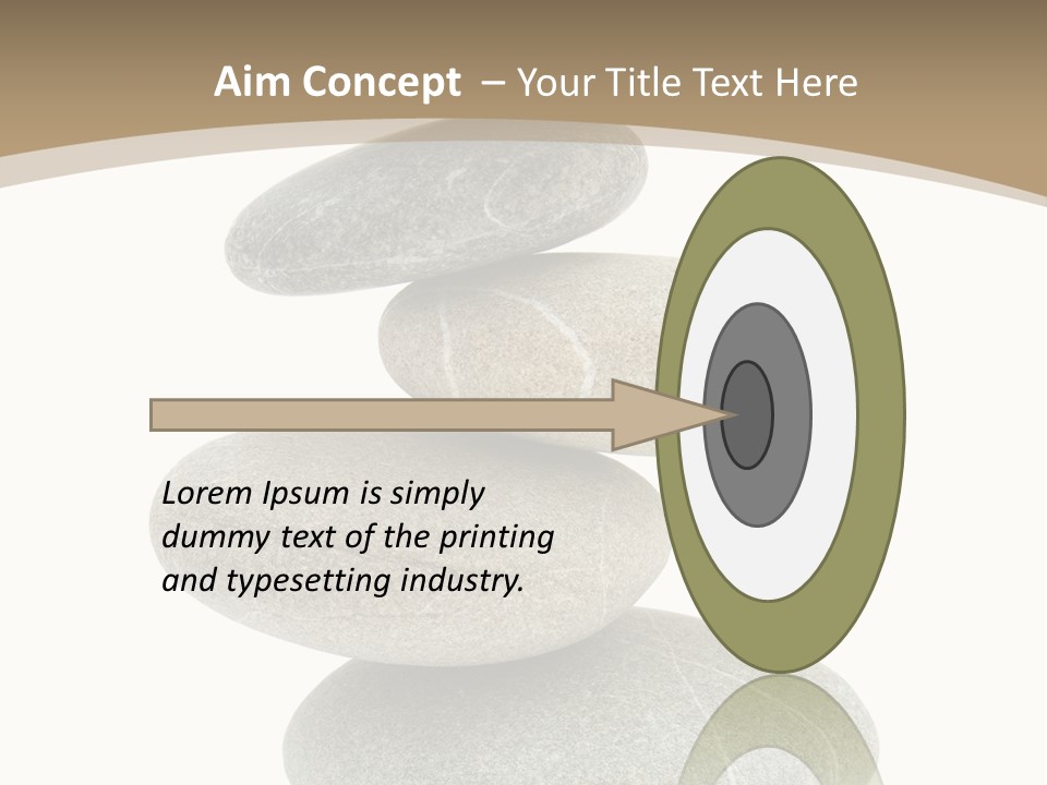 Stone Tower PowerPoint Template