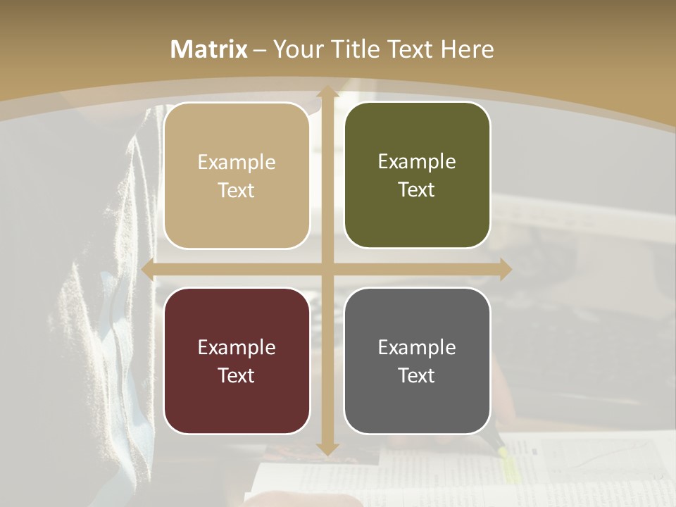Orange Departing Flights Sign With People PowerPoint Template