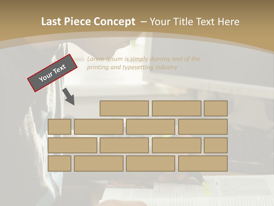 Orange Departing Flights Sign With People PowerPoint Template