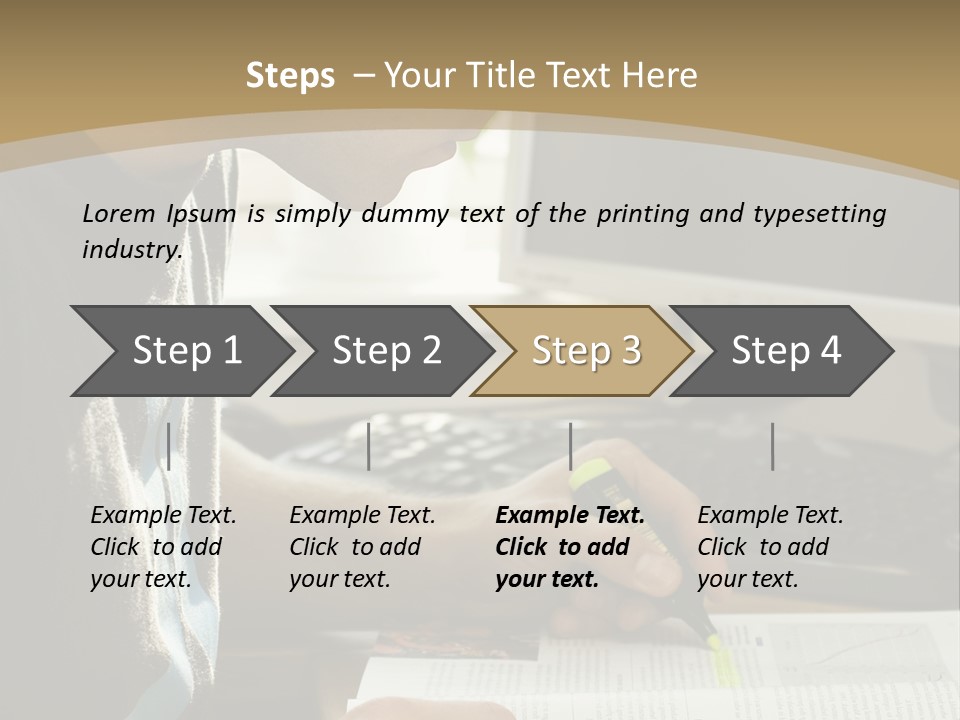 Orange Departing Flights Sign With People PowerPoint Template