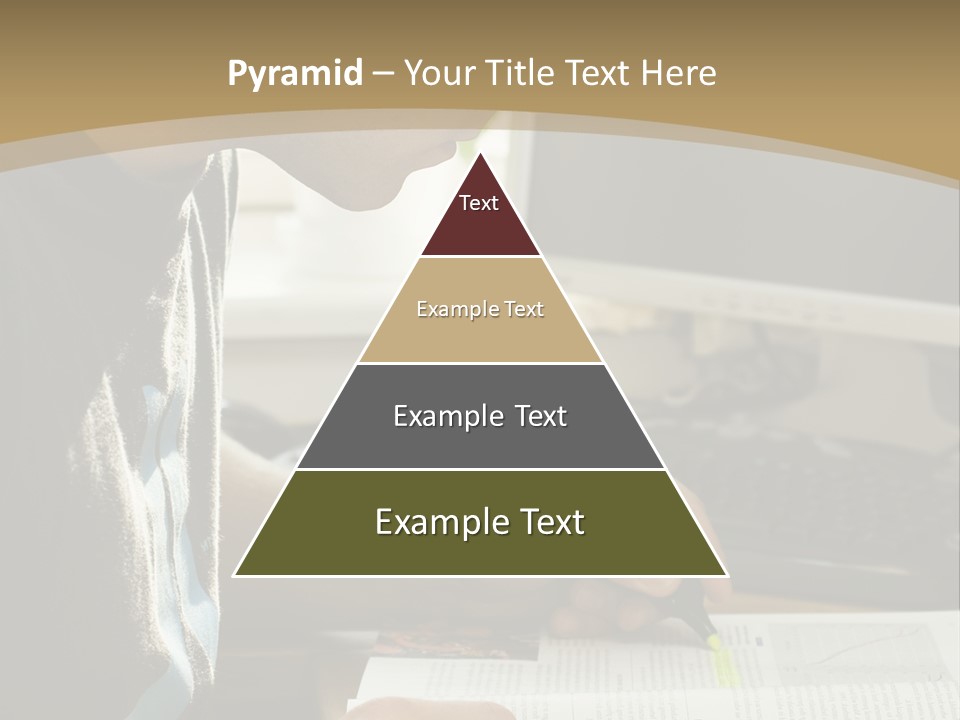 Orange Departing Flights Sign With People PowerPoint Template