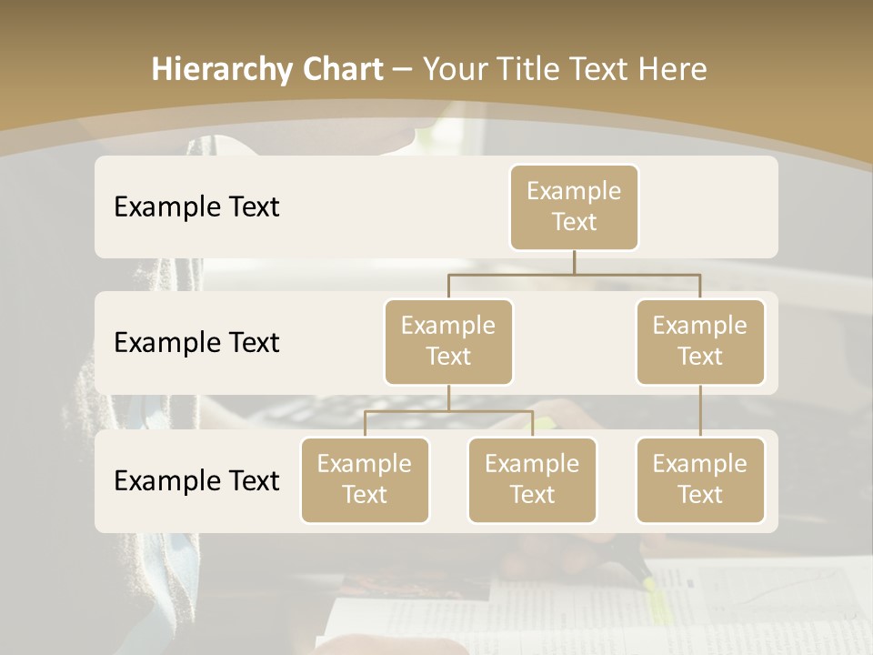 Orange Departing Flights Sign With People PowerPoint Template