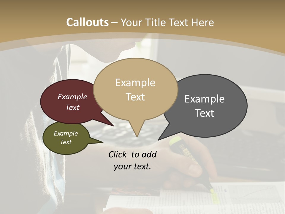 Orange Departing Flights Sign With People PowerPoint Template