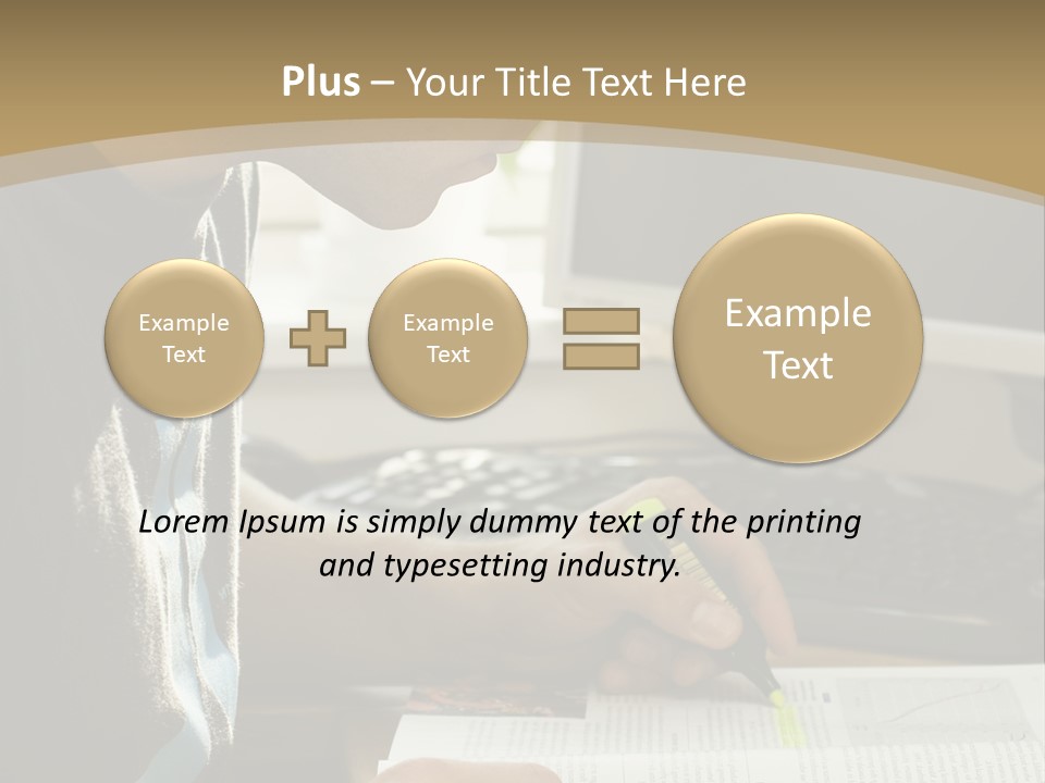 Orange Departing Flights Sign With People PowerPoint Template