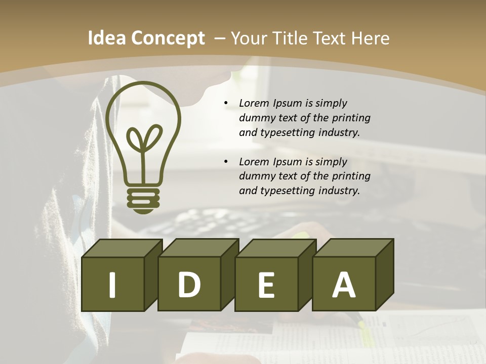 Orange Departing Flights Sign With People PowerPoint Template