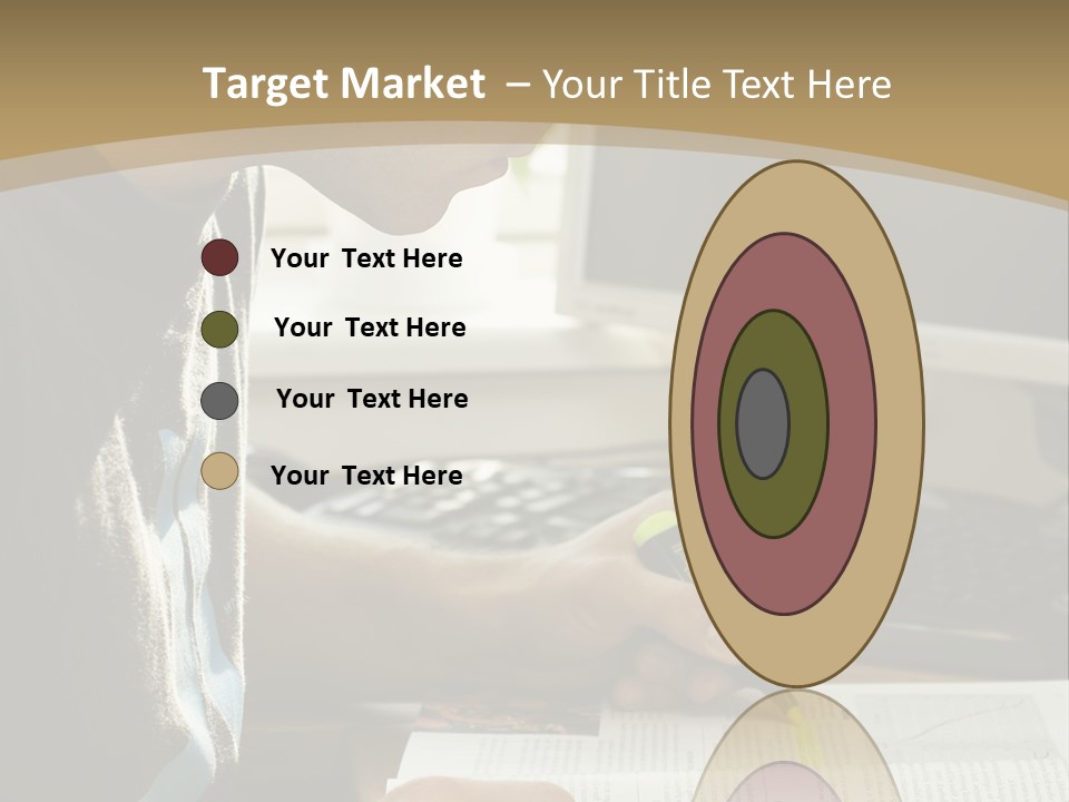 Orange Departing Flights Sign With People PowerPoint Template