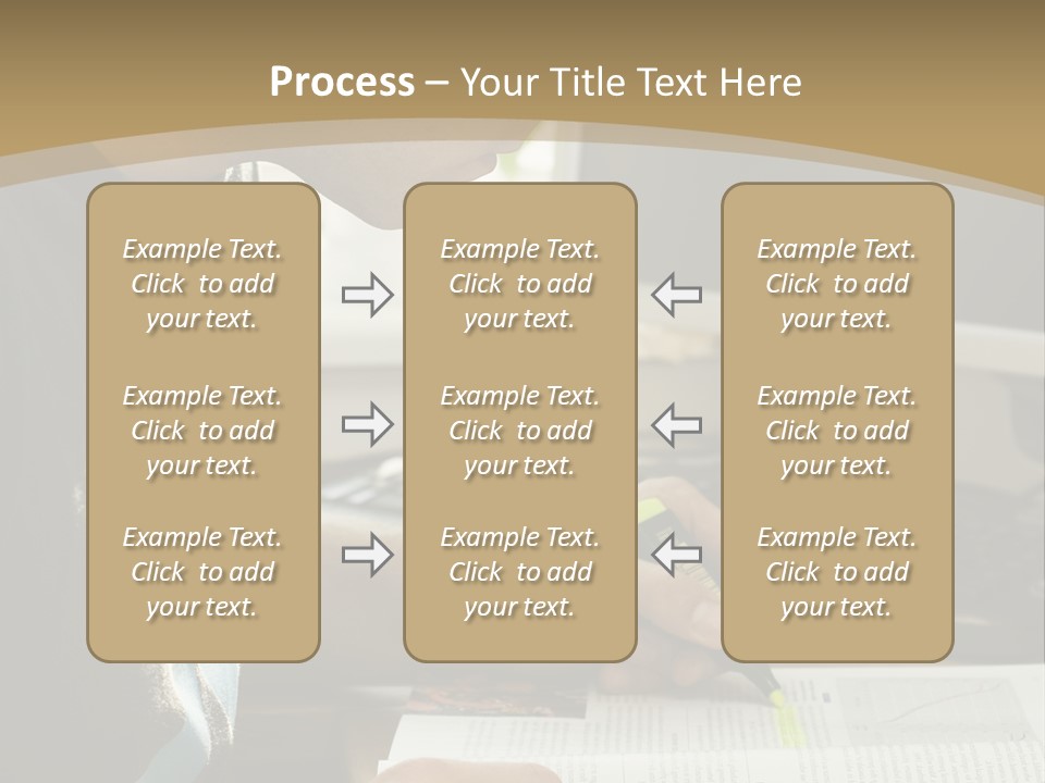 Orange Departing Flights Sign With People PowerPoint Template