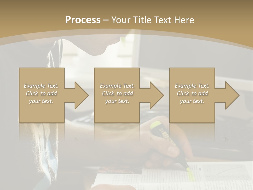 Orange Departing Flights Sign With People PowerPoint Template