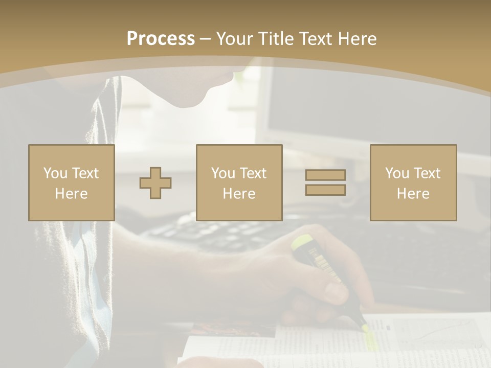 Orange Departing Flights Sign With People PowerPoint Template