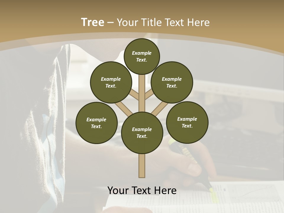 Orange Departing Flights Sign With People PowerPoint Template