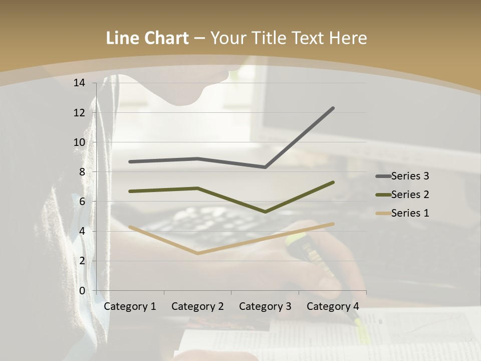 Orange Departing Flights Sign With People PowerPoint Template
