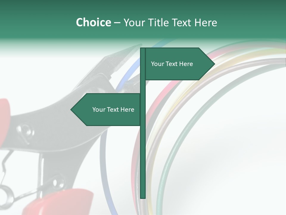Important Choice Concept PowerPoint Template